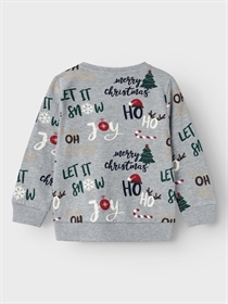 NAME IT Jule Sweatshirt Rjolly Grey Melange